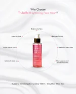 Trubella Brightening Face Wash benefits