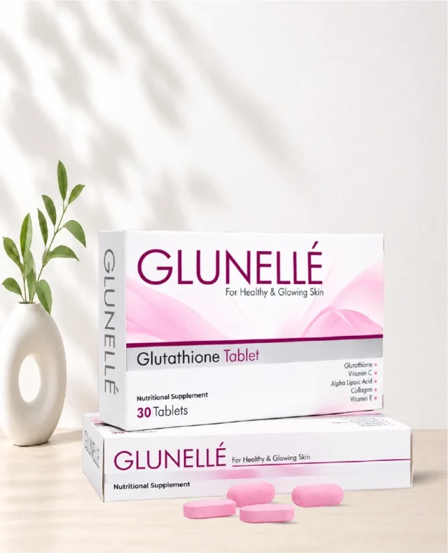 Glunelle Glutathione Tablets for Brighter Skin